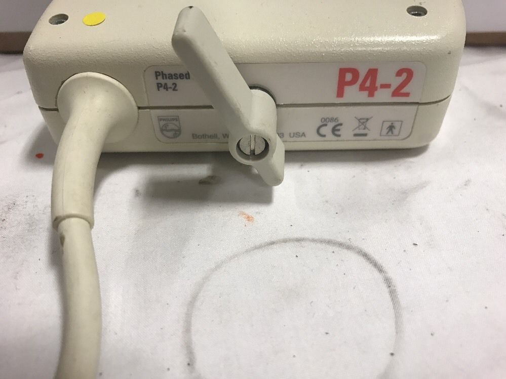 closeup of probe label