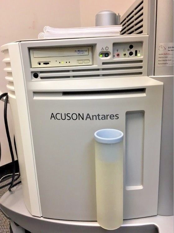Acuson ANTARES Ultrasound System LCD Monitor Software Version R5.0 DIAGNOSTIC ULTRASOUND MACHINES FOR SALE