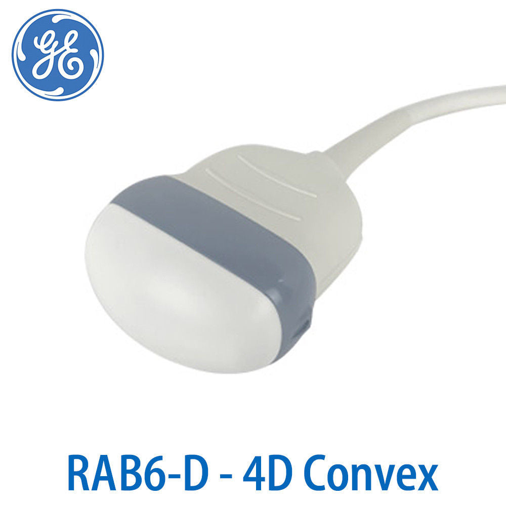 Light Weight GE RAB6-D Transducer 2D/3D/4D Convex Curved Probe - SuperLight DIAGNOSTIC ULTRASOUND MACHINES FOR SALE