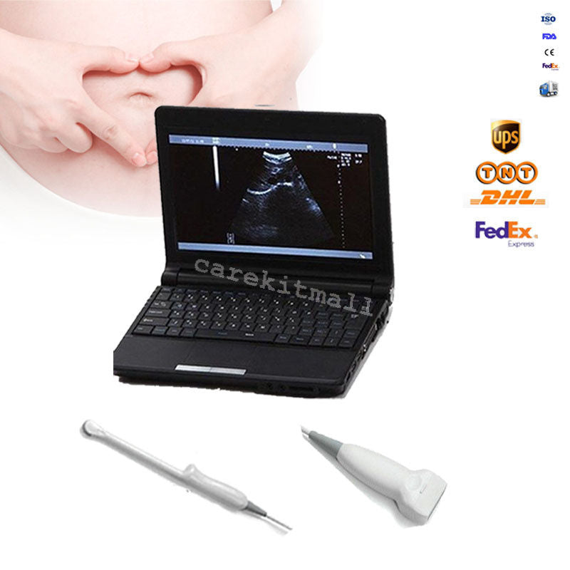 Ultrasound Scanner 10.1'' LCD Ultrasonic Machine+Transvaginal Probe Linear Probe 190891494993 DIAGNOSTIC ULTRASOUND MACHINES FOR SALE