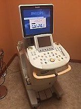 ultrasound machine vertical shot