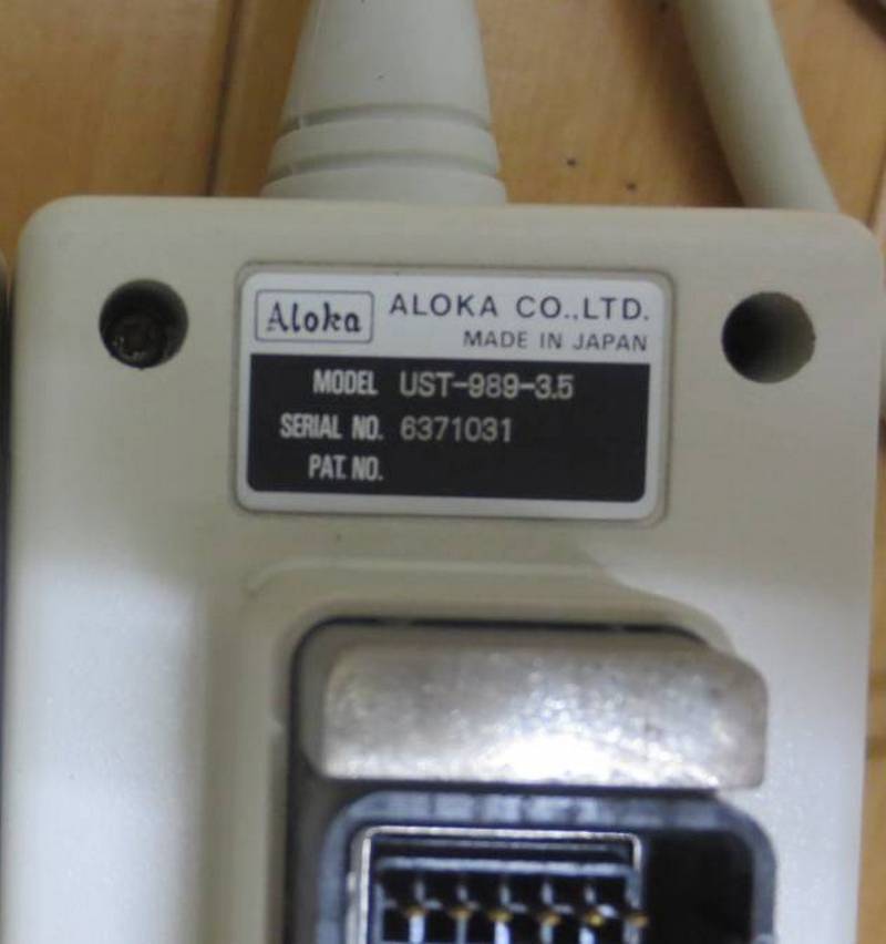 ALOKA UST-989-3.5 Convex Probe Ultrasound Transducer SD-900 SSD-1200 DIAGNOSTIC ULTRASOUND MACHINES FOR SALE