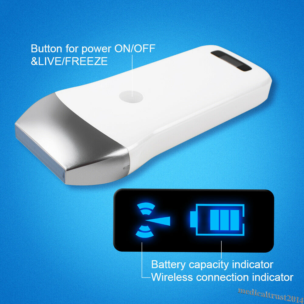 Portable Human Mini WIFI Wireless Ultrasound Scanner Machine Linear Probe 7.5Mhz DIAGNOSTIC ULTRASOUND MACHINES FOR SALE