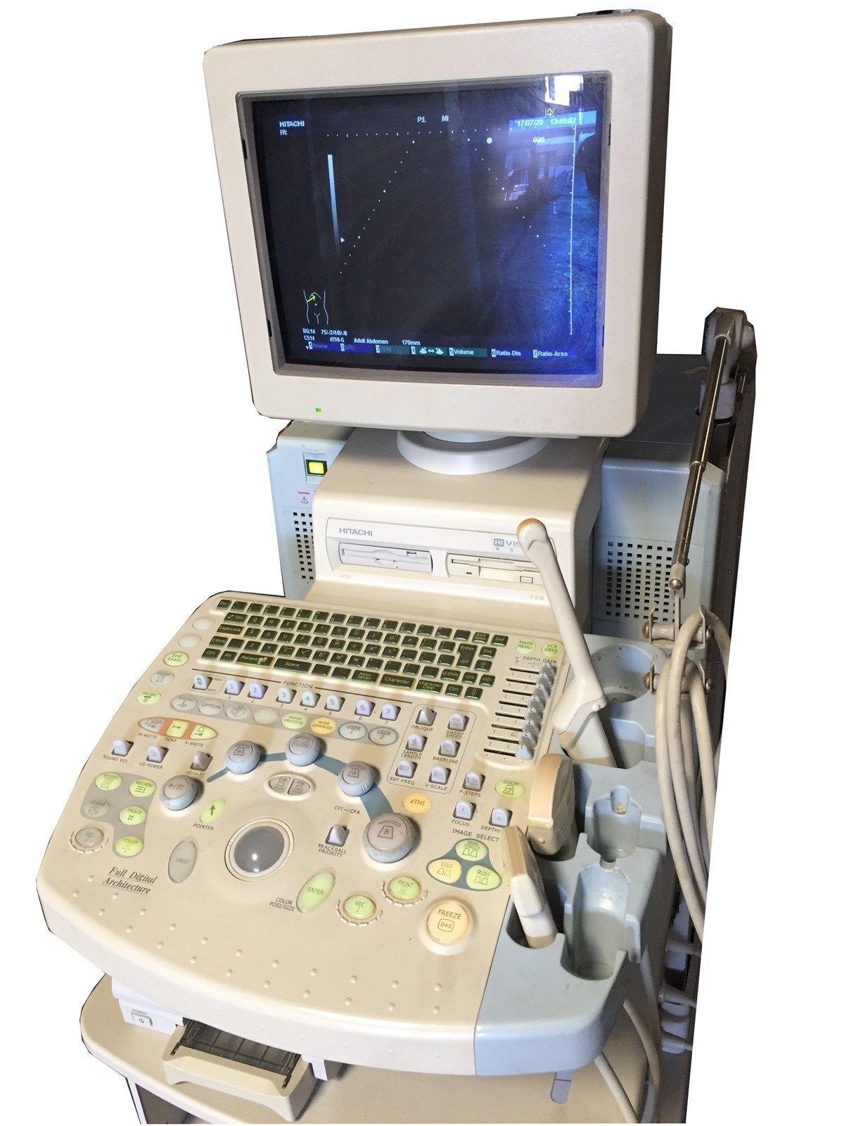 Hitachi Medical EUB-8500 EZU-MT24-S1 Hi Vision Digital Ultrasound Scanner+Probes DIAGNOSTIC ULTRASOUND MACHINES FOR SALE