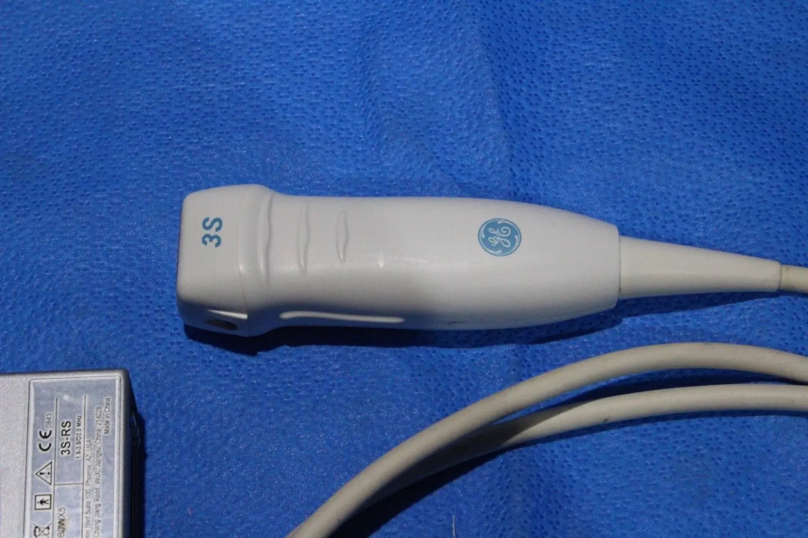 GE 3S-RS Ultrasound Transducer / Probe (Ref: 2355686) for parts only DIAGNOSTIC ULTRASOUND MACHINES FOR SALE