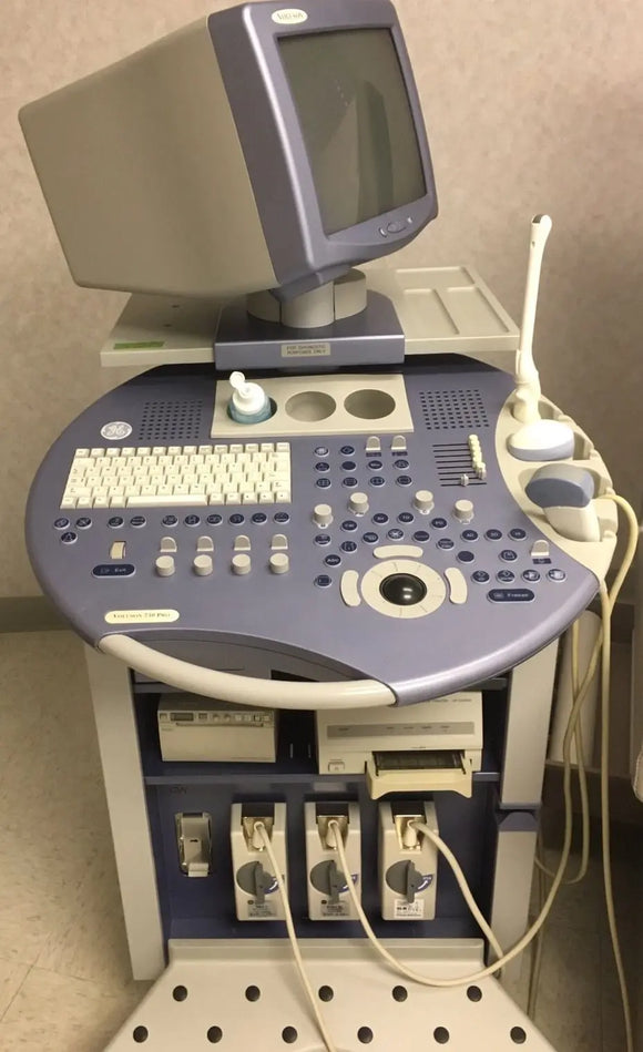 GE Voluson 730 Pro Ultrasound with 3 Probes