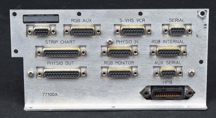 HP Sonos 1000 Diagnostic Ultrasound Rear I/O Panel Board 