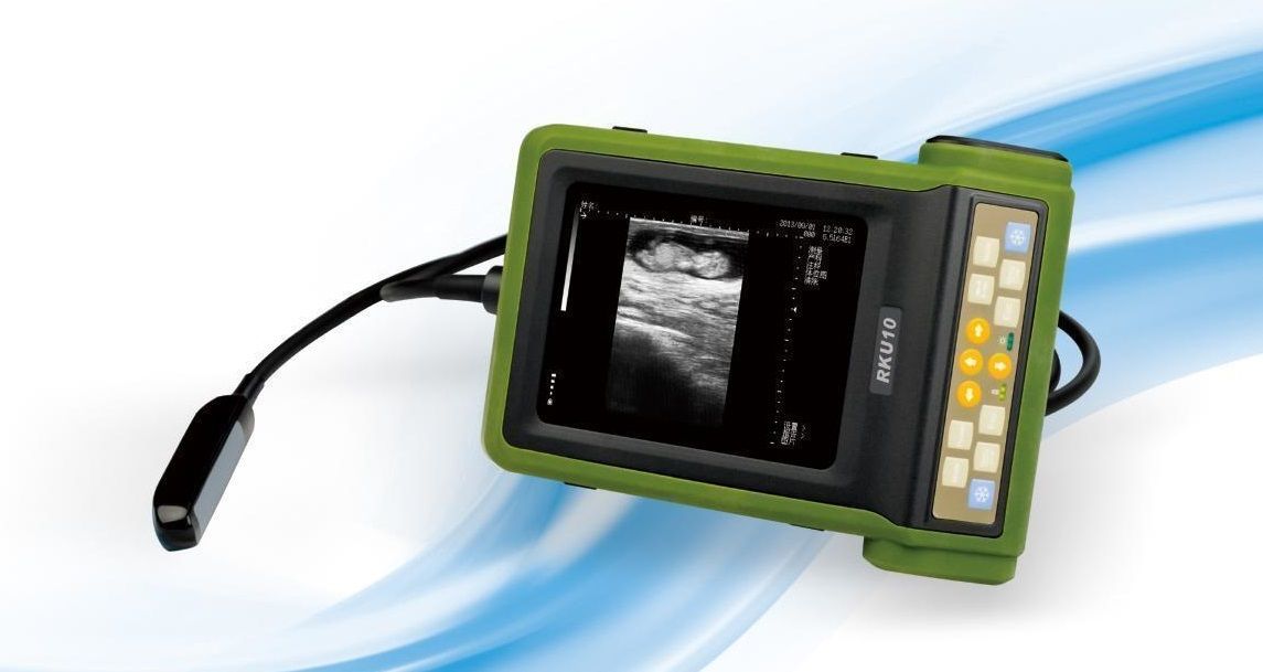 KeeboMed RKU-10 Veterinary Ultrasound Machine - Large Animals with Rectal Probe DIAGNOSTIC ULTRASOUND MACHINES FOR SALE
