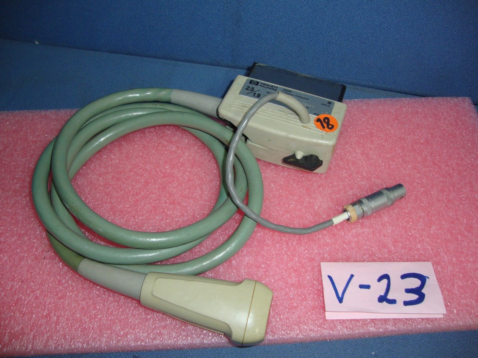 a medical device with a cord attached to it