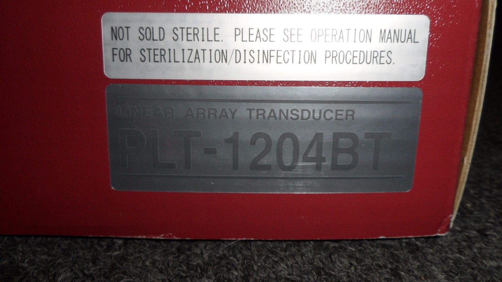 Toshiba  PLT-1204BT  Linear ARRAY Transducer Probe 18L7 DIAGNOSTIC ULTRASOUND MACHINES FOR SALE