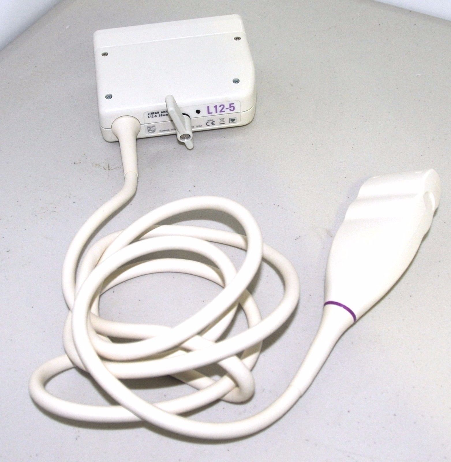 Philips ATL Ultrasound Probe, Transducer L 12-5 Linear Array 38mm #2 DIAGNOSTIC ULTRASOUND MACHINES FOR SALE