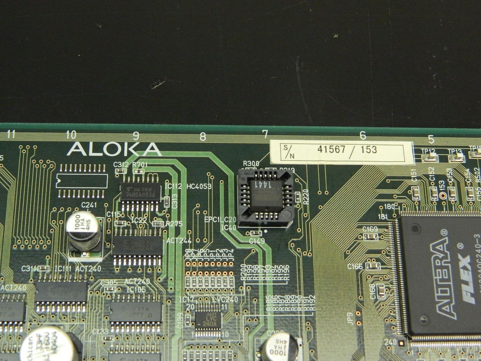 Aloka Prosound SSD-3500 Plus Ultrasound Control Board A-Side