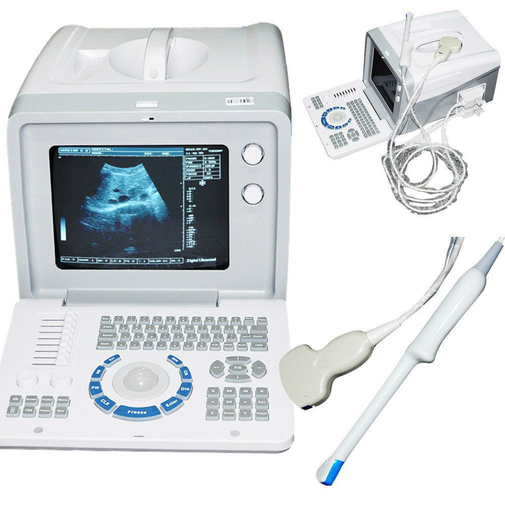 CE Portable Ultrasound Scanner Machine Convex +Transvaginal 2 Probe 3D Pregnancy 190891422446 DIAGNOSTIC ULTRASOUND MACHINES FOR SALE