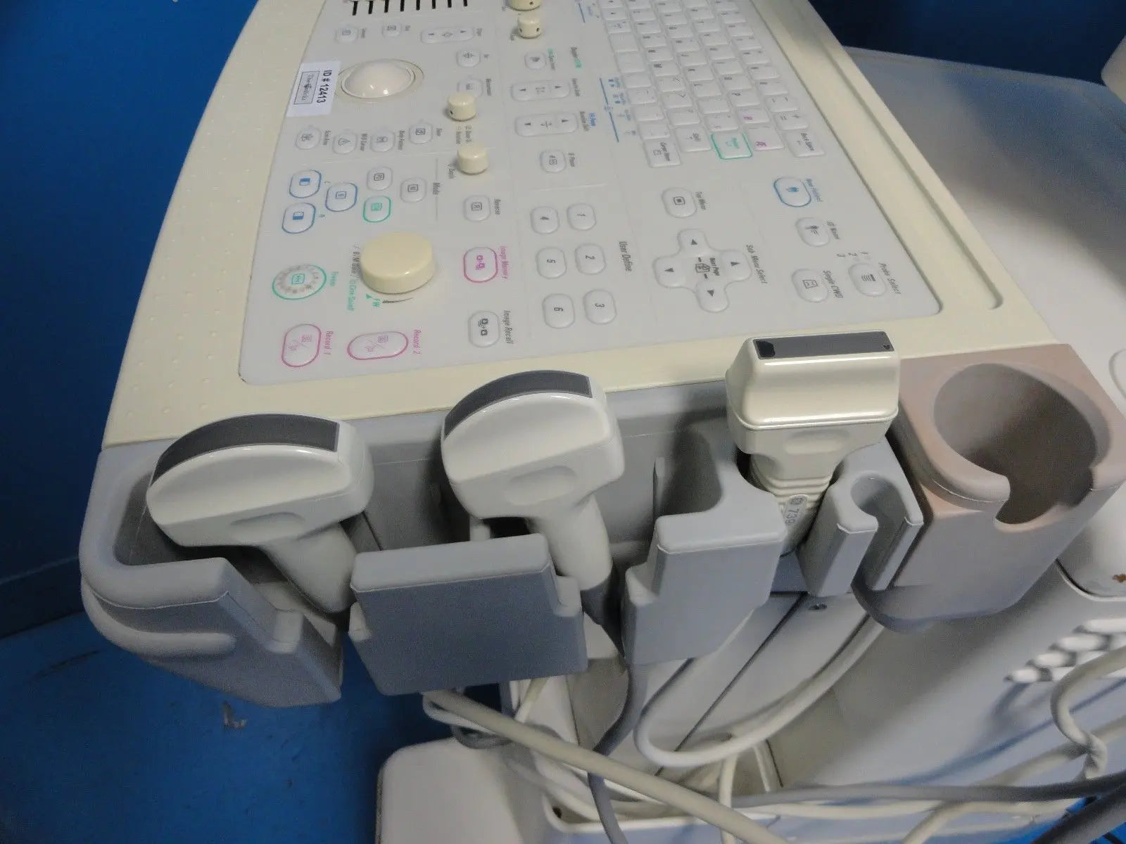 GE Logiq 400 MD Soft Pack Ultrasound W/ C364, C551, 739L  Probes & Printer~12413 DIAGNOSTIC ULTRASOUND MACHINES FOR SALE