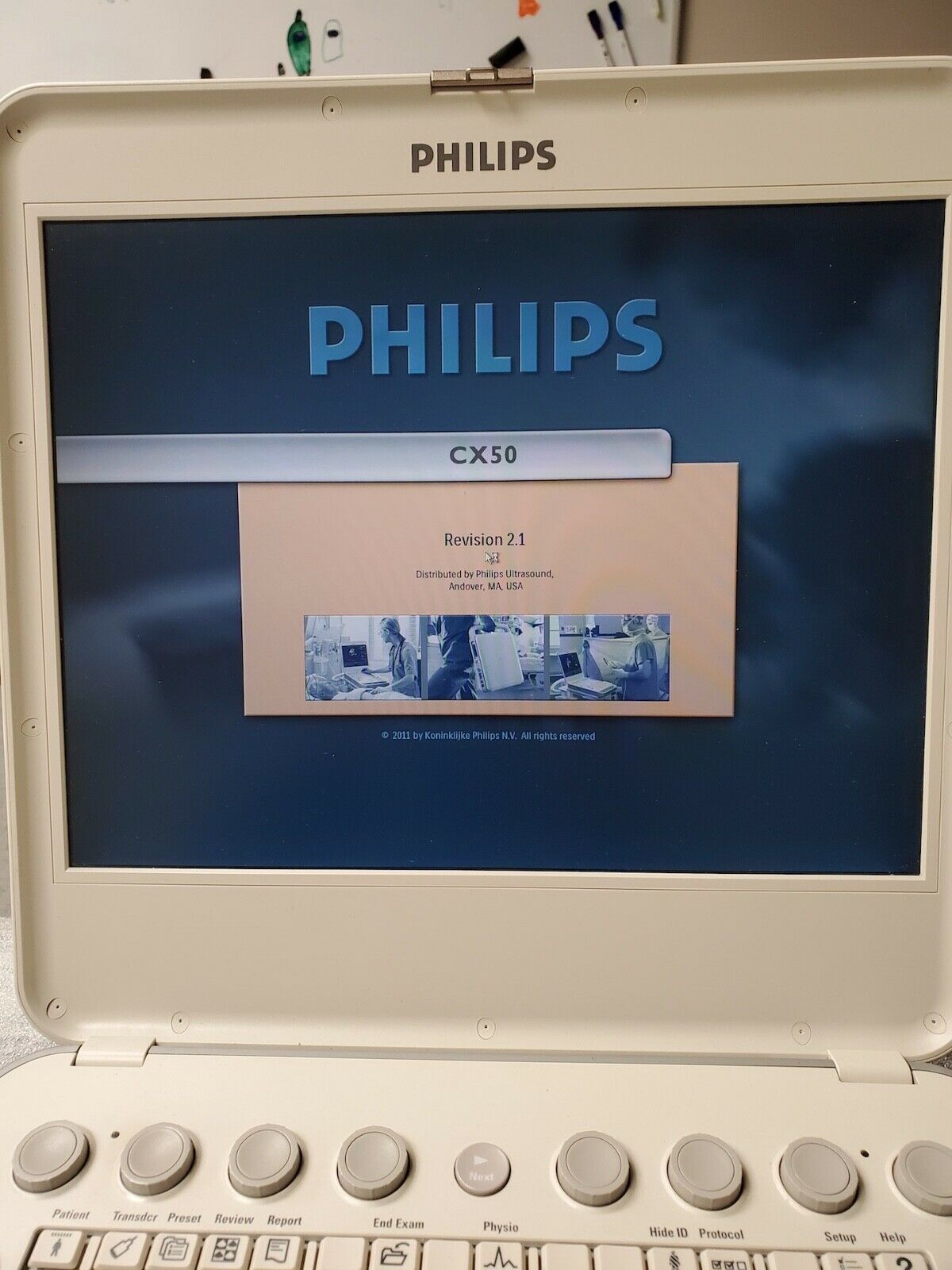 Philips CX50 Portable Ultrasound Rev. 2.1 DIAGNOSTIC ULTRASOUND MACHINES FOR SALE