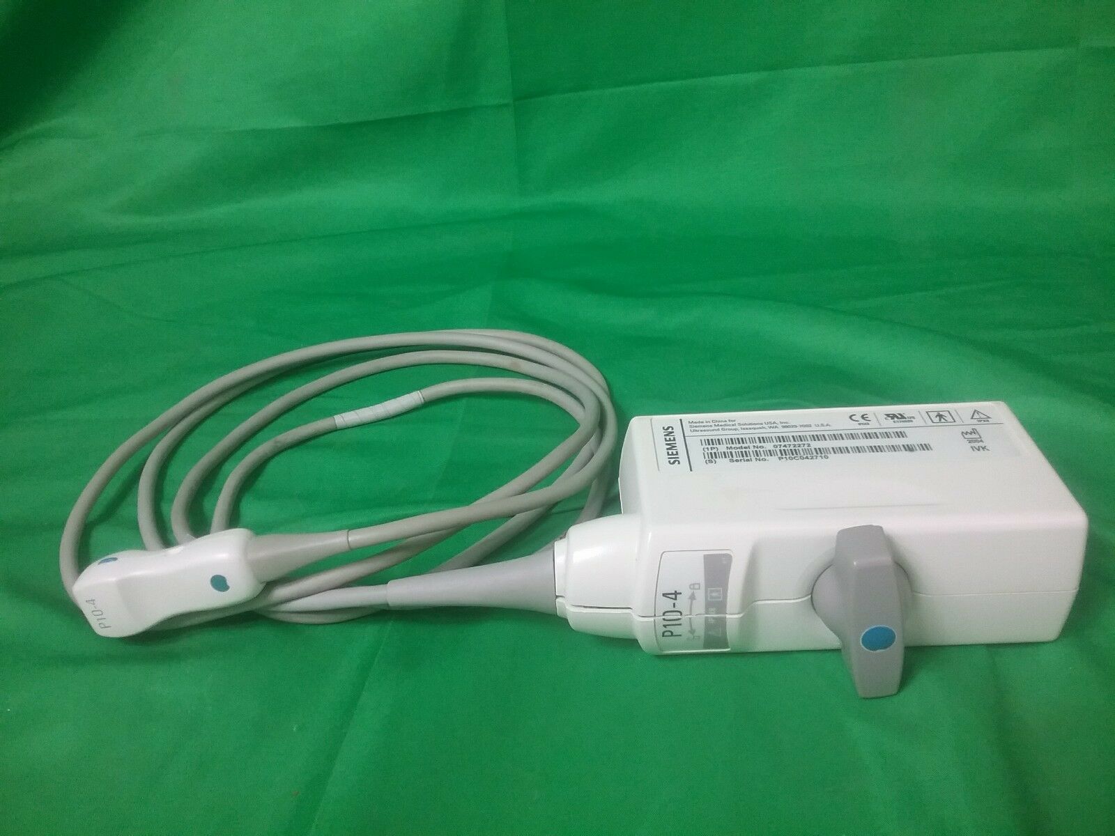 Siemens P10-4 Ultrasound Transducer For Acuson Antares DIAGNOSTIC ULTRASOUND MACHINES FOR SALE