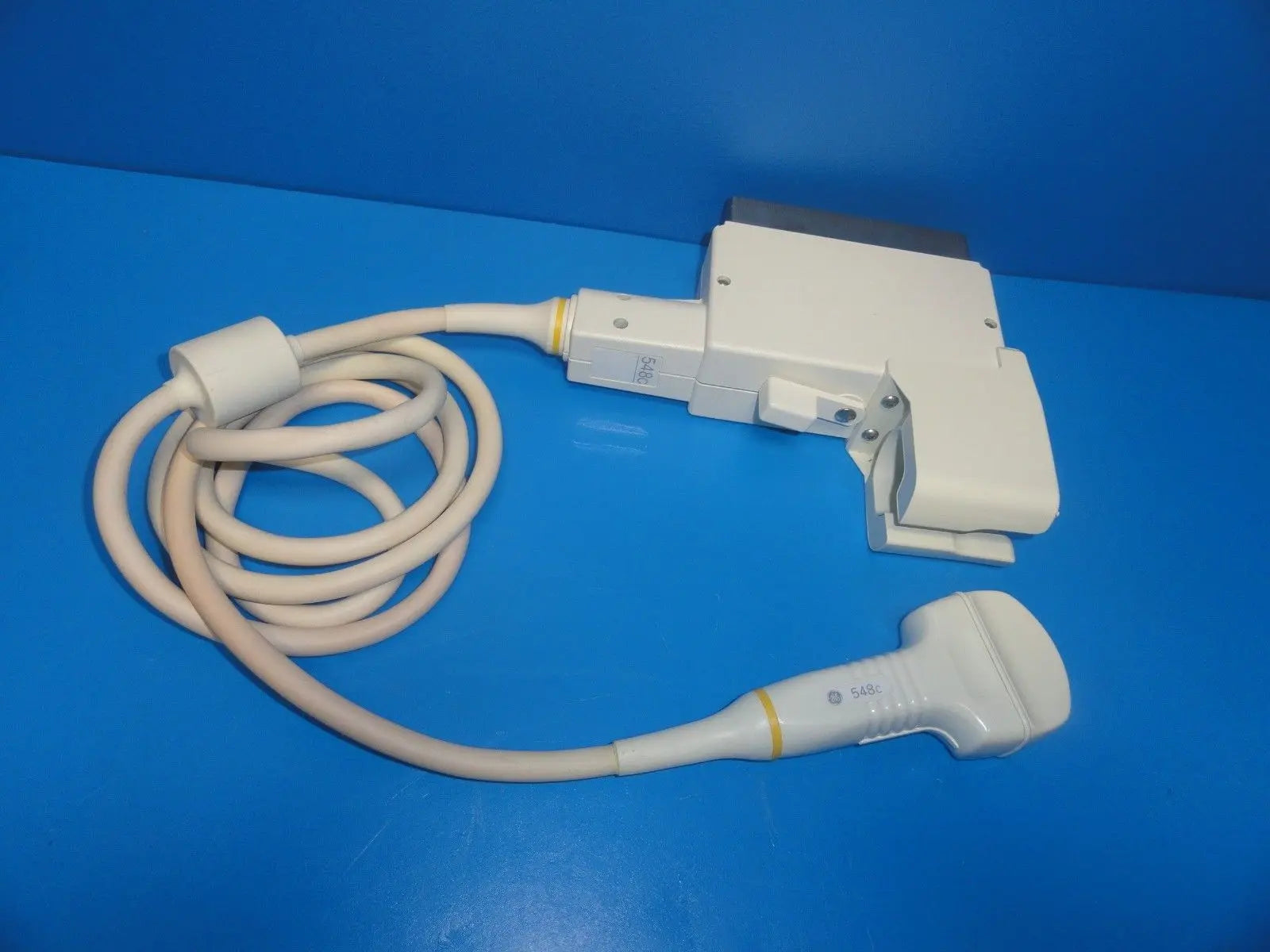 GE 548c Wideband 3.0- 8.0 MHz Convex Ultrasound Probe W/ Hook (6353) DIAGNOSTIC ULTRASOUND MACHINES FOR SALE