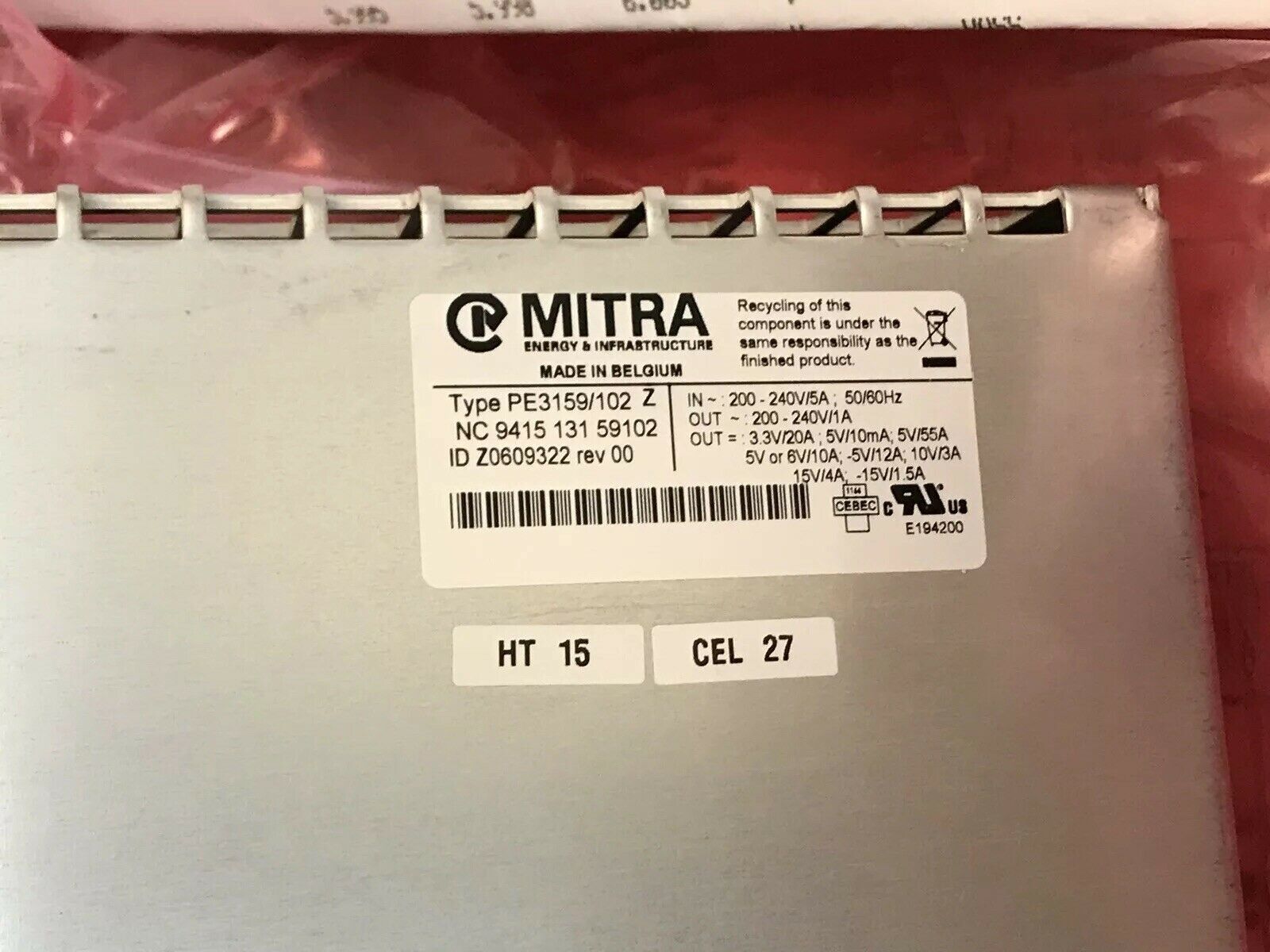 GE MEDICAL FD200041 DC Power Supply VIVID 7 Ultrasound New Old Stock DIAGNOSTIC ULTRASOUND MACHINES FOR SALE