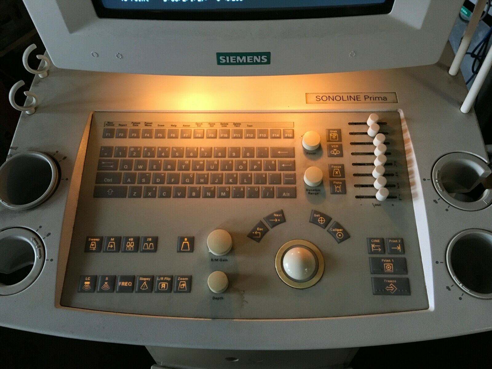 Siemens Sonoline Prima Ultrasound System Machine 4900580-LV300
