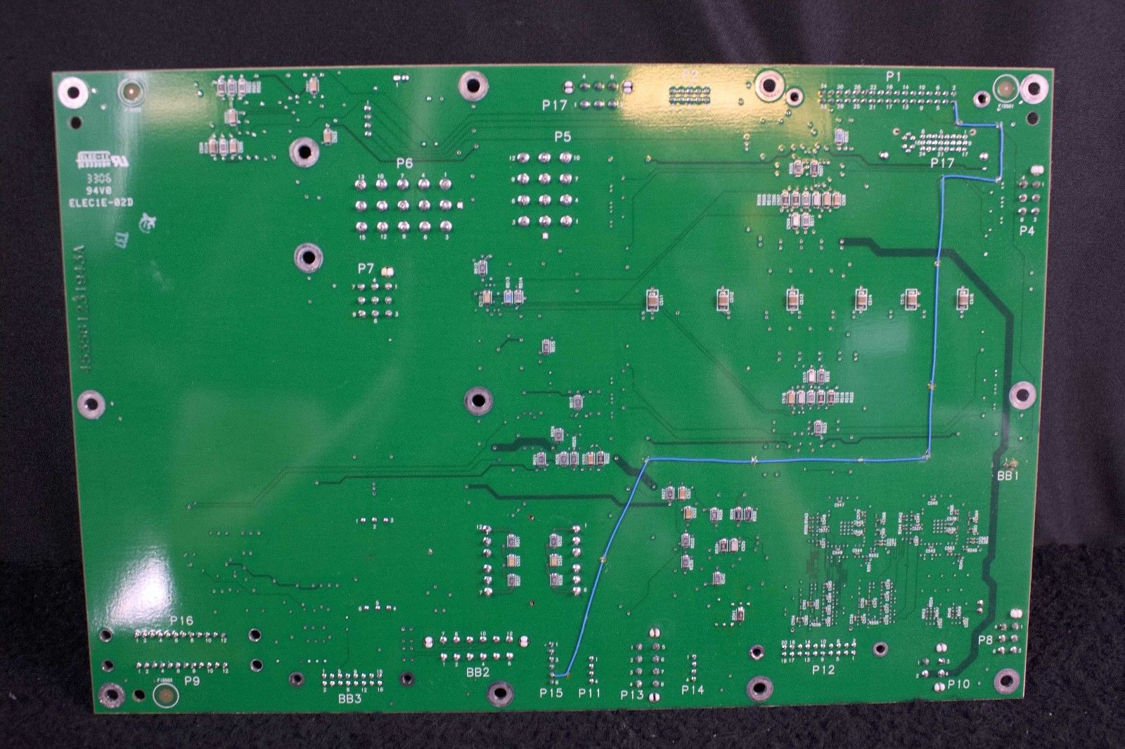 wide shot of motherboard medical