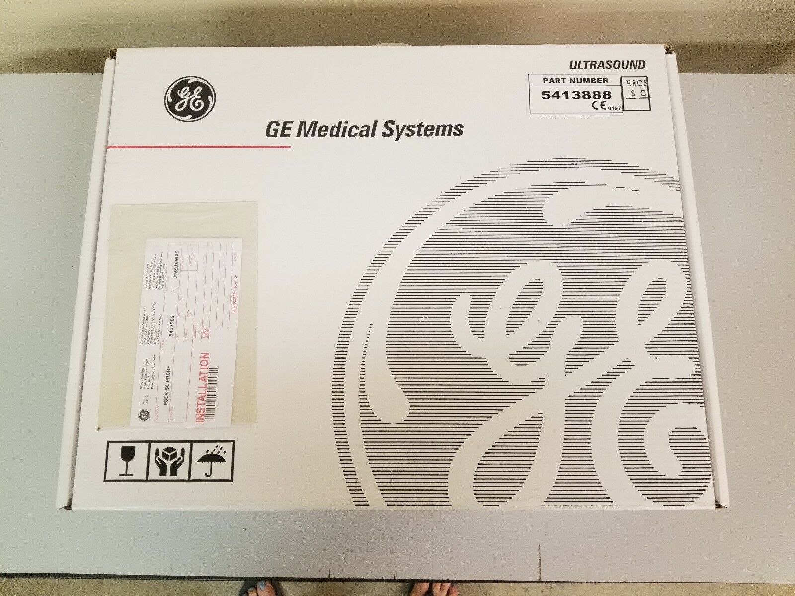 GE Healthcare E8CS-SC 3-2012 IPx7 Endocavity Vaginal Ultrasound Probe Inv 4406 DIAGNOSTIC ULTRASOUND MACHINES FOR SALE