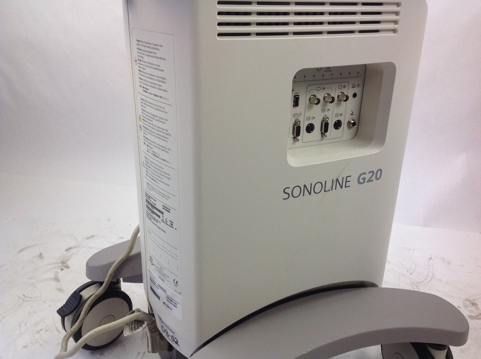 Siemens G20 Ultrasound DIAGNOSTIC ULTRASOUND MACHINES FOR SALE