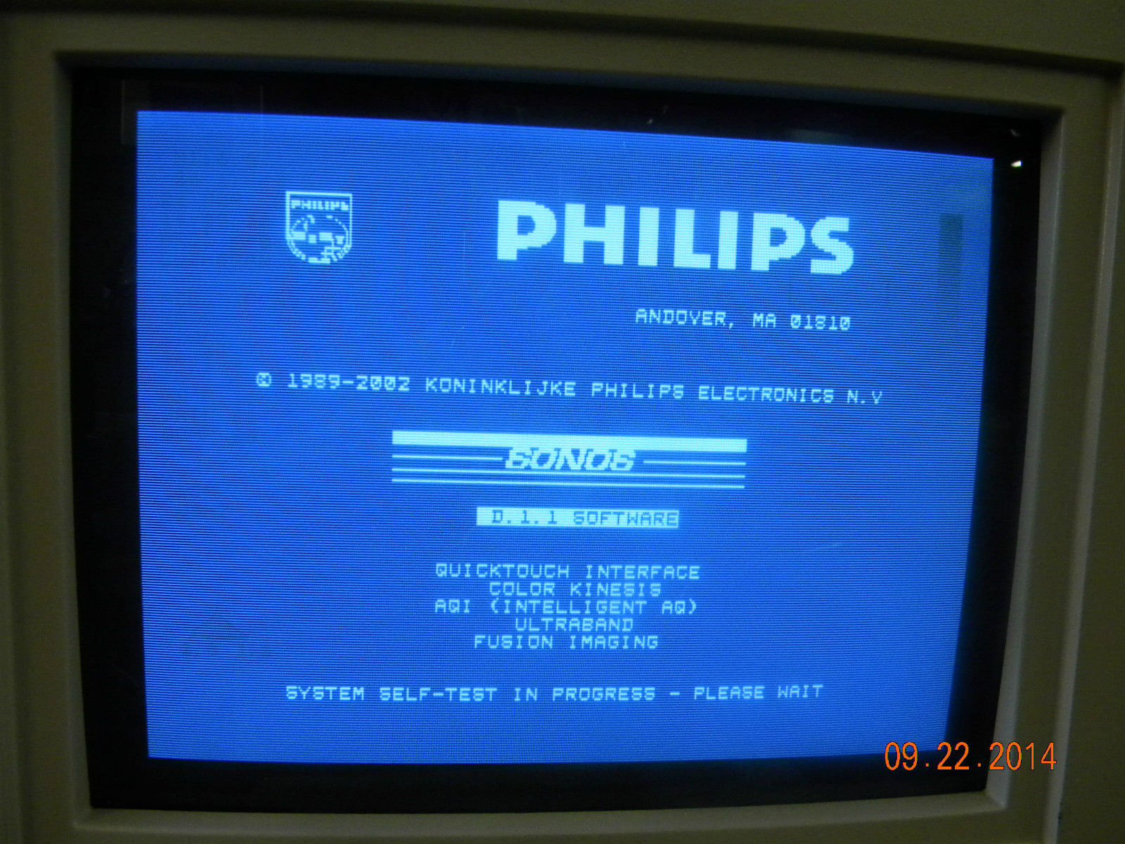 Hewlett Packard  HP 5500 M2424A  Philips Sonos Ultrasound System