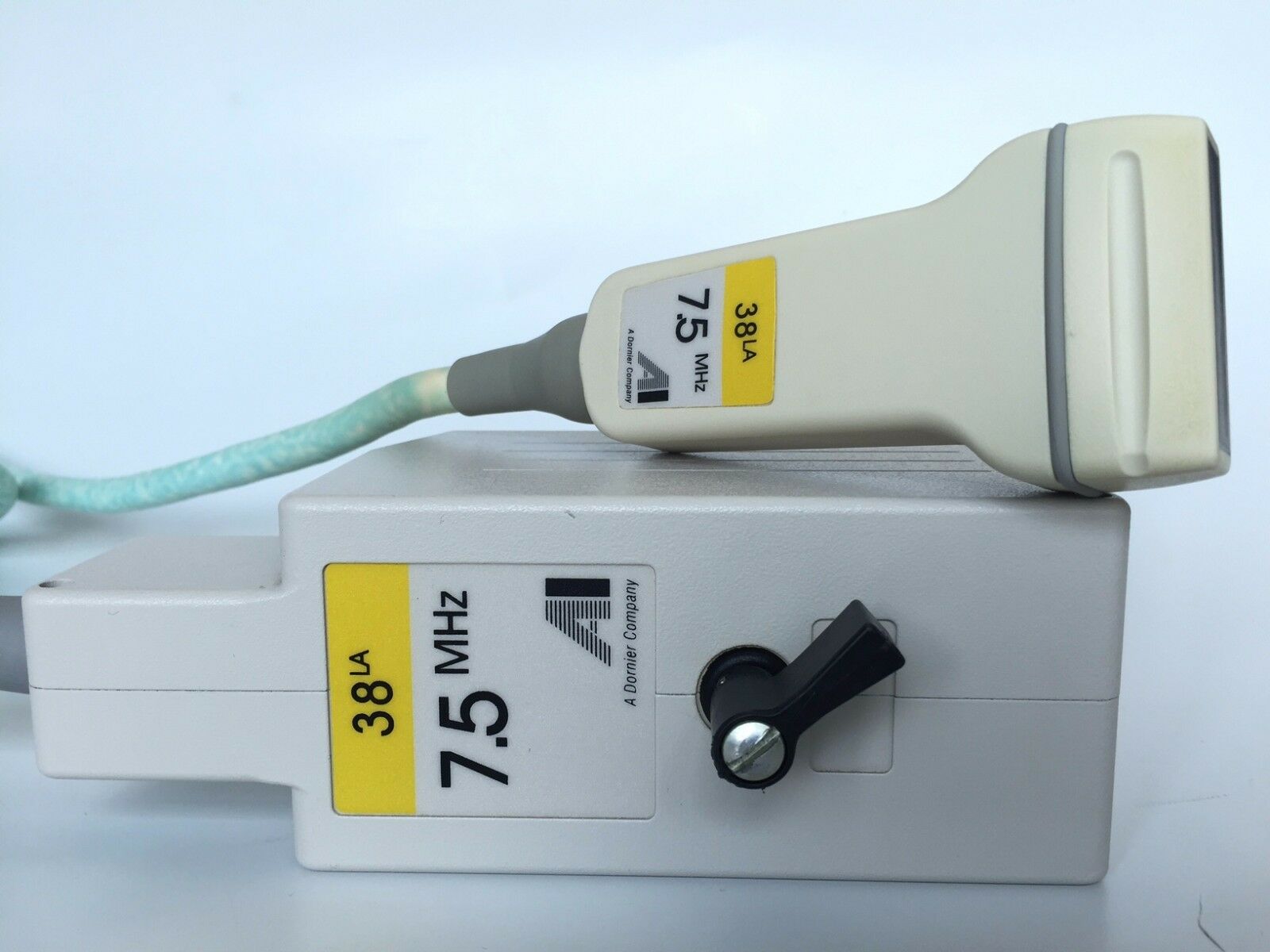 ACOUSTIC IMAGING 38LA 7.5 MHz.ULTRASOUND TRANSDUCER PROBE Used ~ full-tested DIAGNOSTIC ULTRASOUND MACHINES FOR SALE