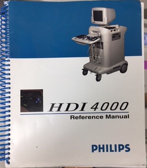 Phillips HDI 4000 Ultrasound Machine w/ Probes