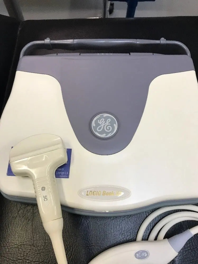 GE Logiq Book XP Portable Ultrasound With 3C-RS Transducer DIAGNOSTIC ULTRASOUND MACHINES FOR SALE