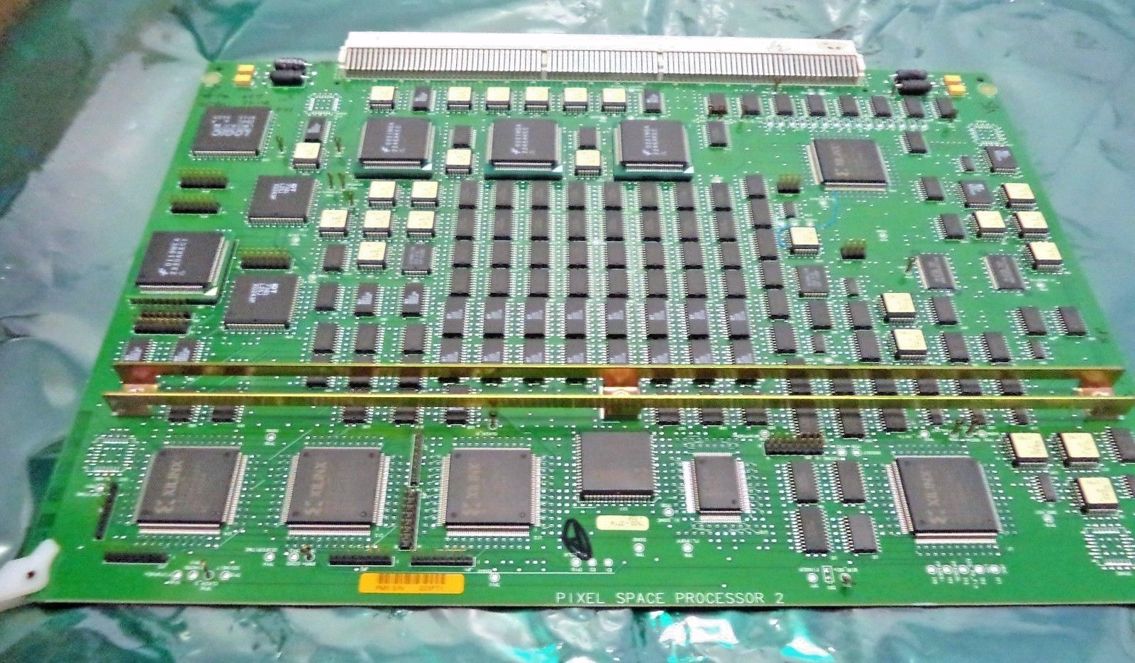 a close up of a computer mother board
