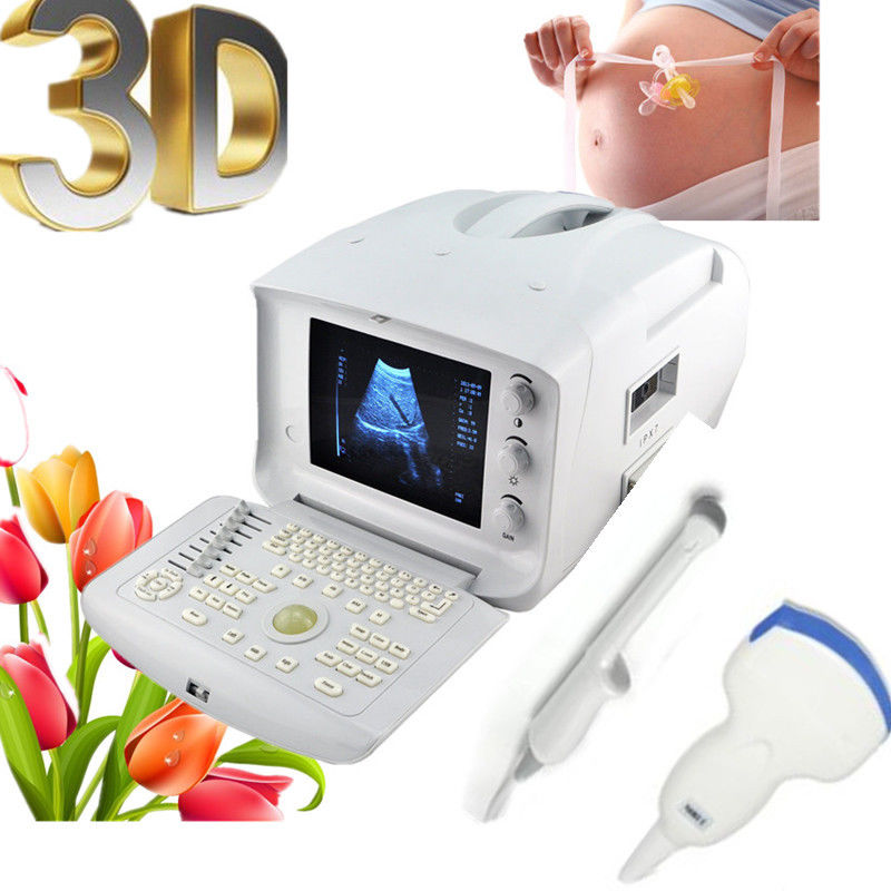LCD 3D Image Digital Ultrasound Scanner Monitor Convex Transvaginal Probes USB DIAGNOSTIC ULTRASOUND MACHINES FOR SALE