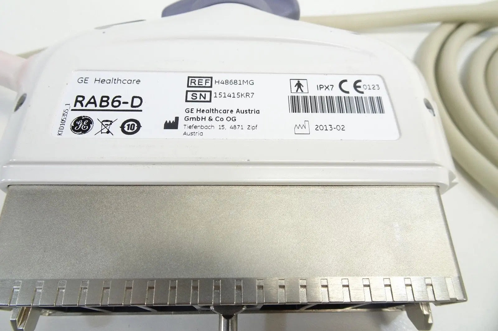 GE Medical RAB6-D 4D Convex Ultrasound Probe,Transducer for Voluson (Ref:H48681) DIAGNOSTIC ULTRASOUND MACHINES FOR SALE