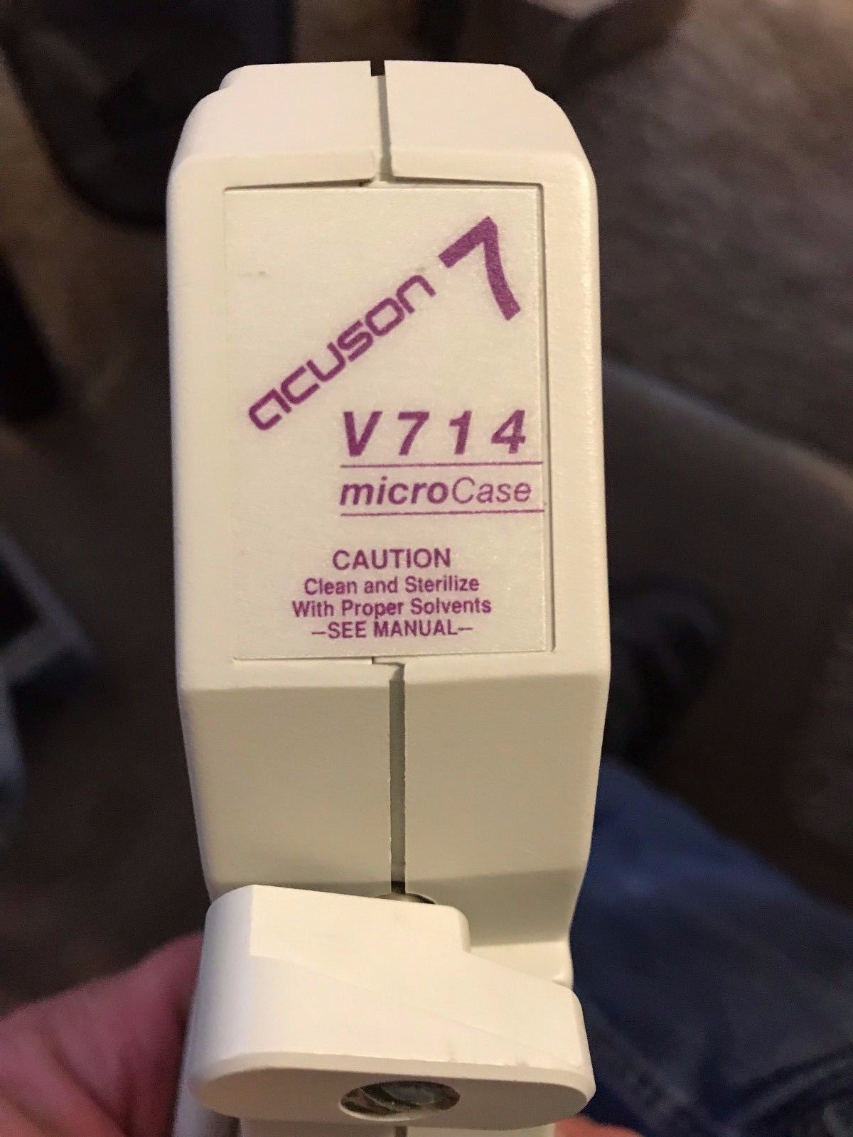 Acuson demo V714 MicroCase transducer/probe ultrasound DIAGNOSTIC ULTRASOUND MACHINES FOR SALE