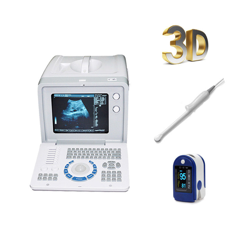 Women Scanner US Laptop Ultrasound Scanner+Transvaginal Probe+External 3D Women