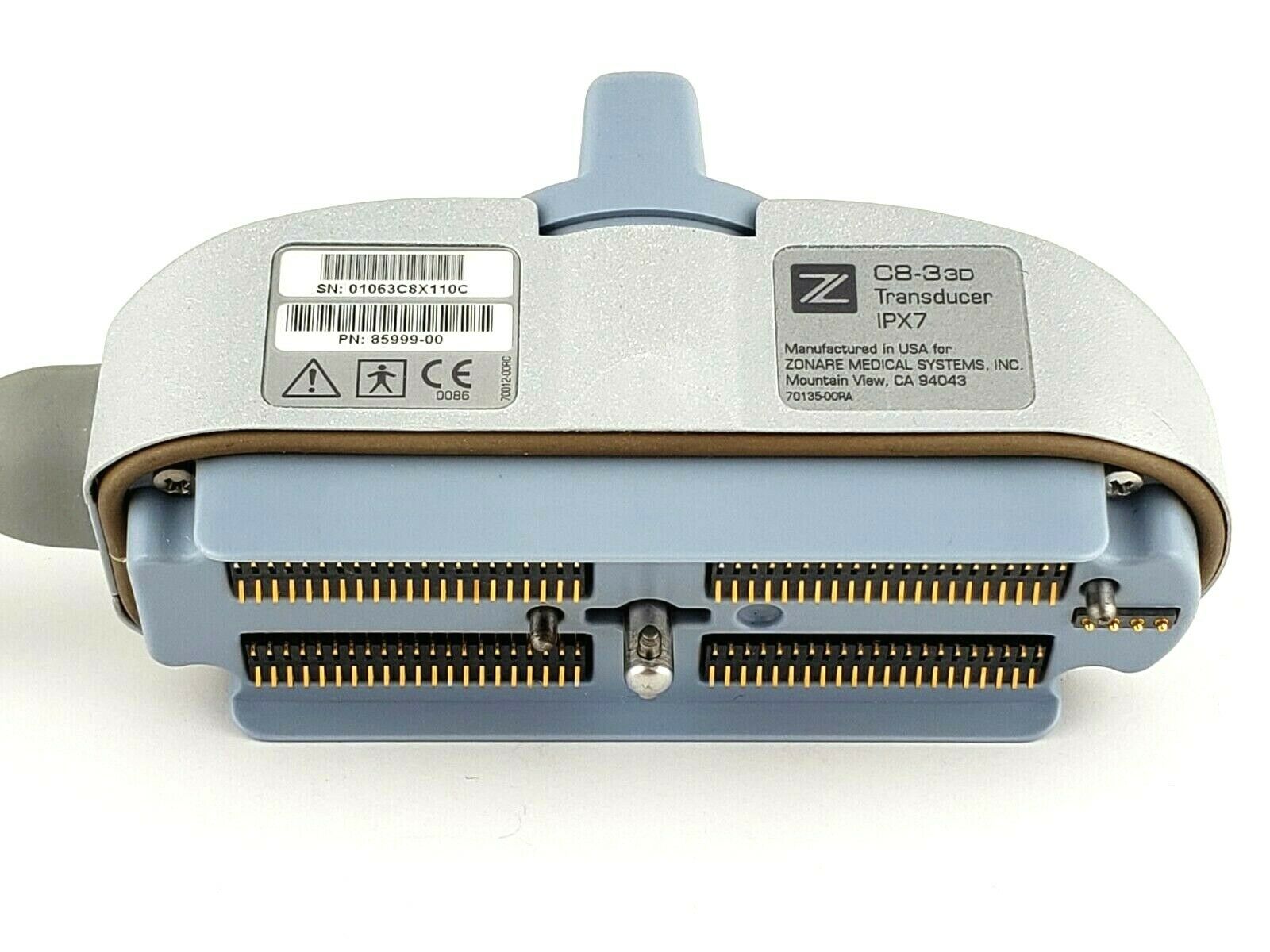 Zoneare C8-3 3D Convex Ultrasound Probe Transducer 85999-00 DIAGNOSTIC ULTRASOUND MACHINES FOR SALE