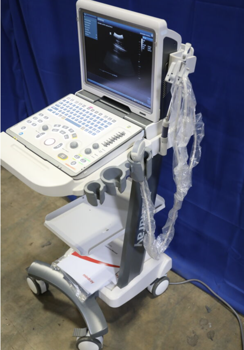 Dp50 Mindray DP50 Ultrasound with Convex Probe 35C50EA and Cart Made 2018