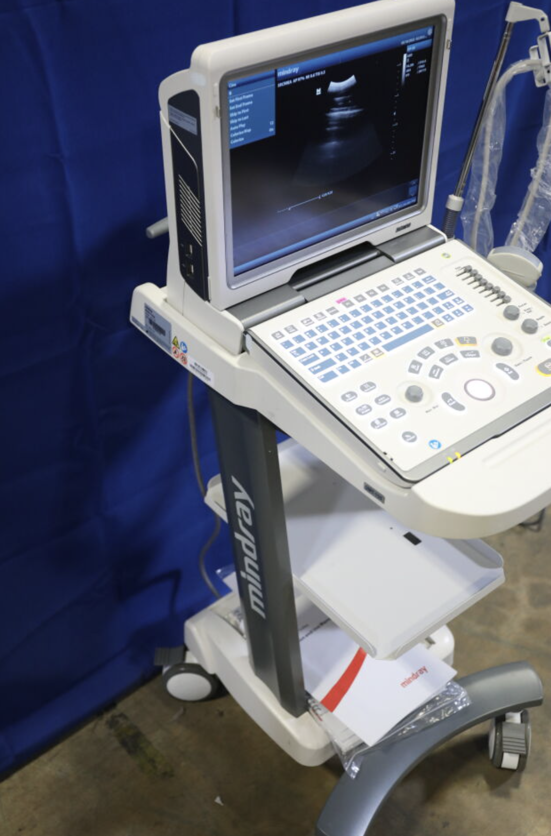 Dp50 Mindray DP50 Ultrasound with Convex Probe 35C50EA and Cart Made 2018