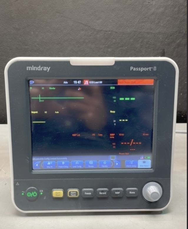 Mindray Passport 8 Portable Patient Monitor DIAGNOSTIC ULTRASOUND