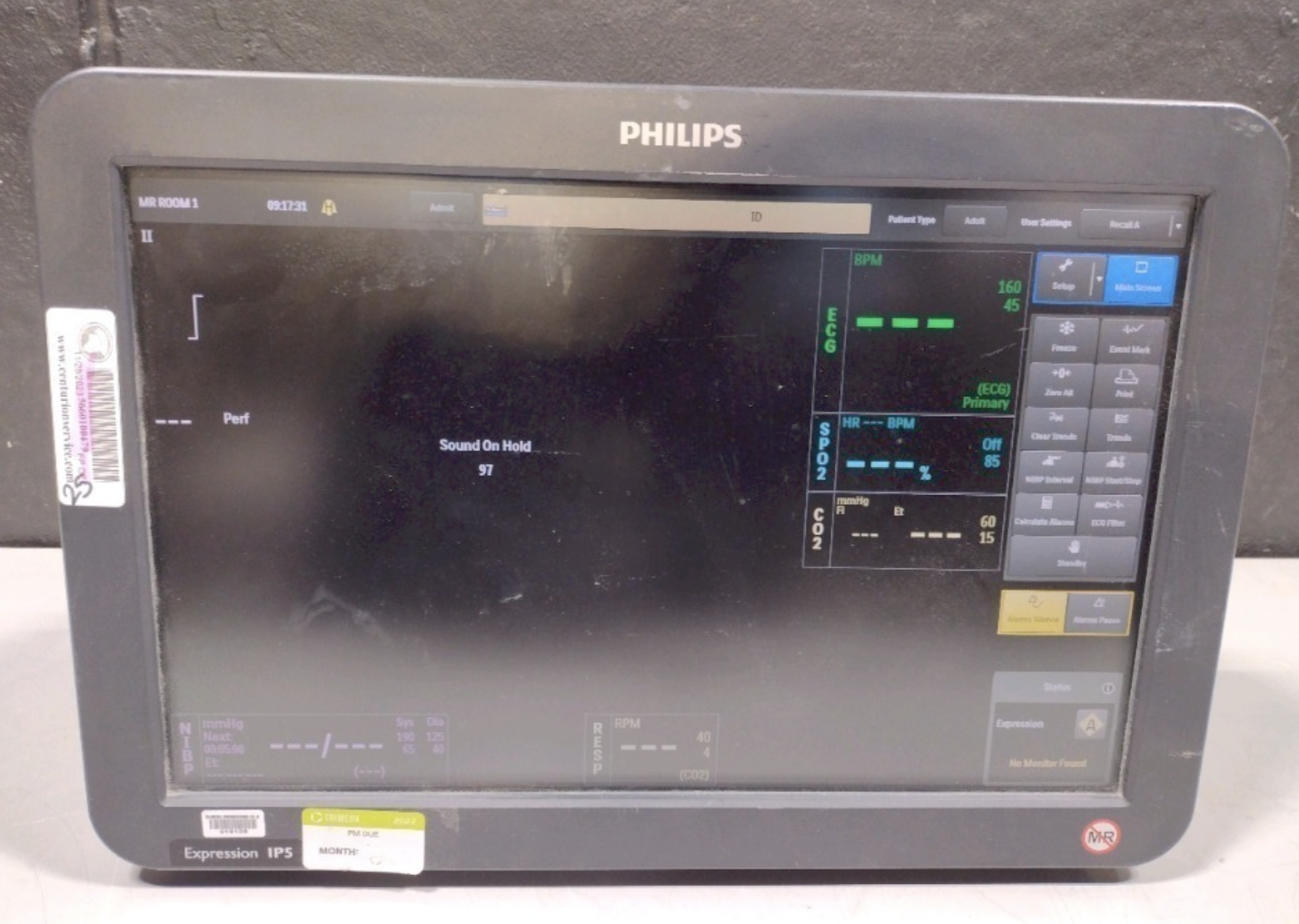 PHILIPS EXPRESSION IP5 PATIENT MONITOR